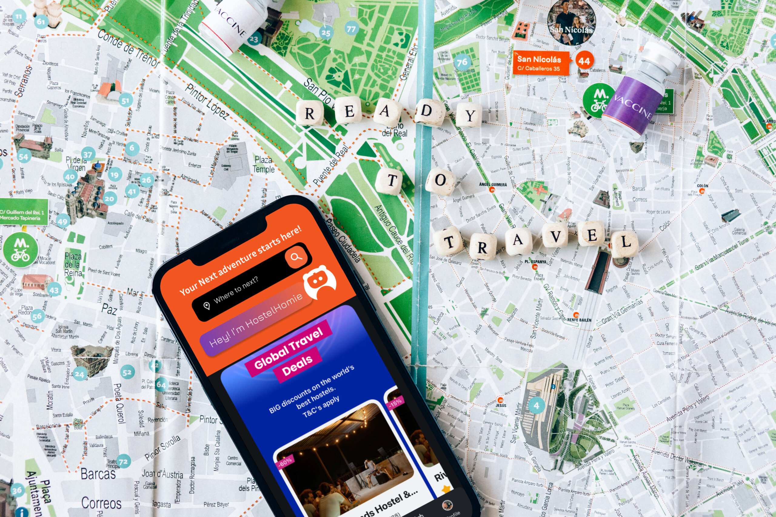 HH homescreen map