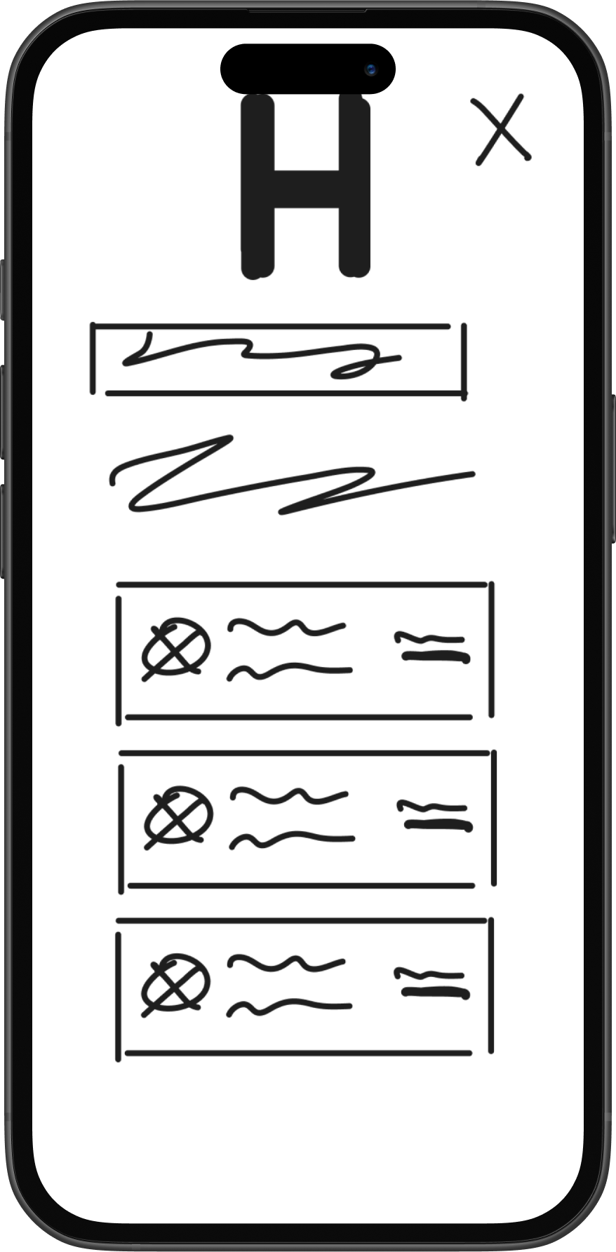 HH list view recommendations