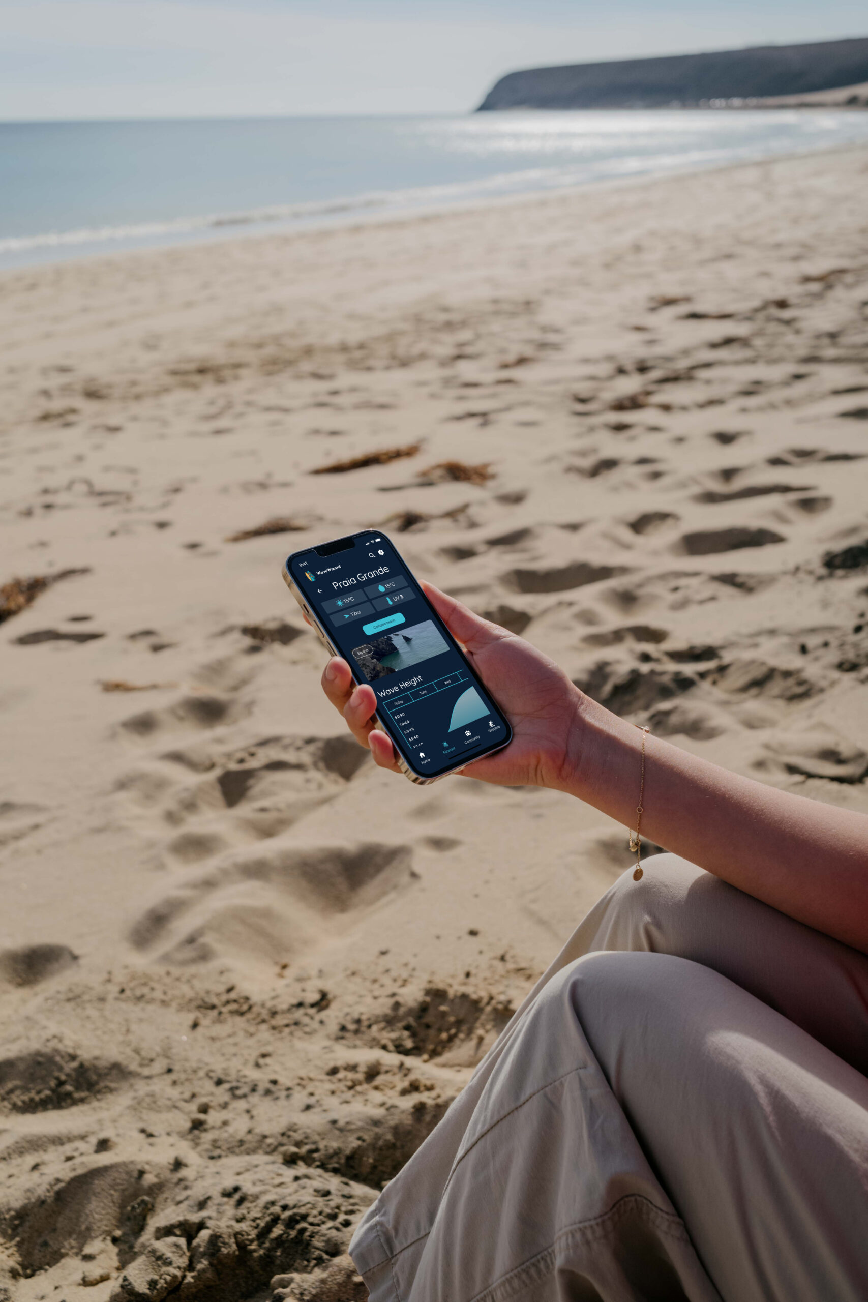 WW exp mode on beach WW exp mode on beach