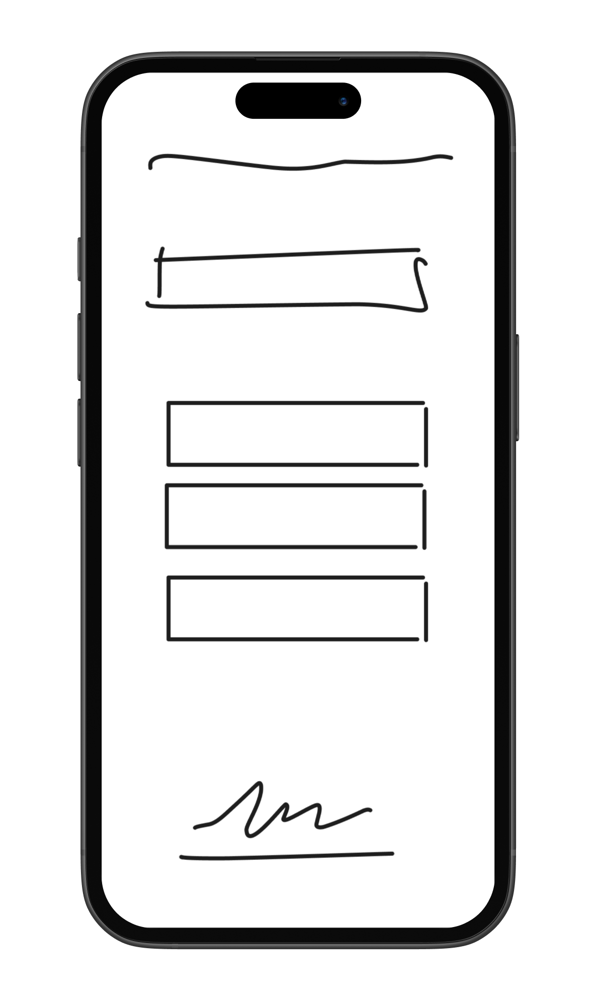 personal details low fi wireframe