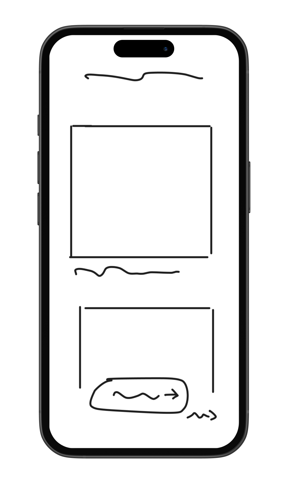suggested communities low fi wireframe